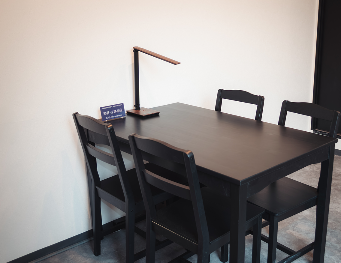 ロレックス買取 OURO京都店 店内画像