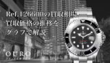Ref.126600の買取相場｜買取価格の推移をグラフで解説【ロレックスシードゥエラー】