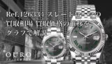 Ref.126334 スレートローマの買取相場｜買取価格の推移をグラフで解説【ロレックス デイトジャスト41】