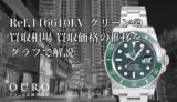 Ref.116610LV グリーンの買取相場｜買取価格の推移をグラフで解説【ロレックス サブマリーナーデイト】